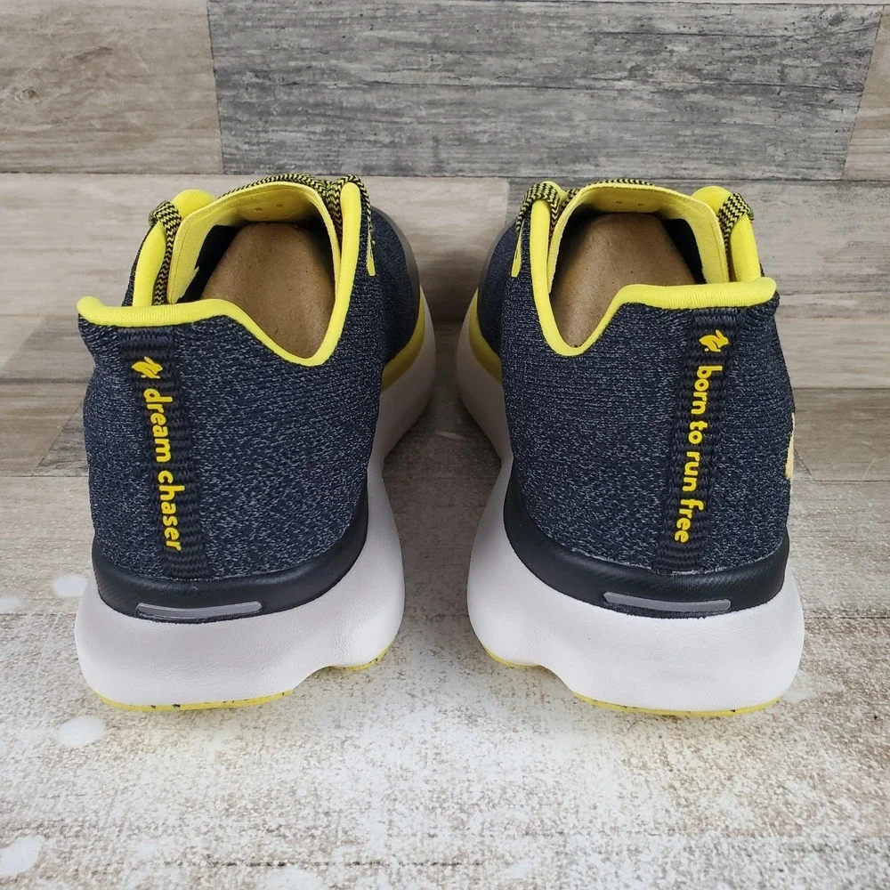 Rabbit Dream Chaser Mens Shoes Sz 12 Running Blazing Yellow Mesh Lace Up Sneaker
